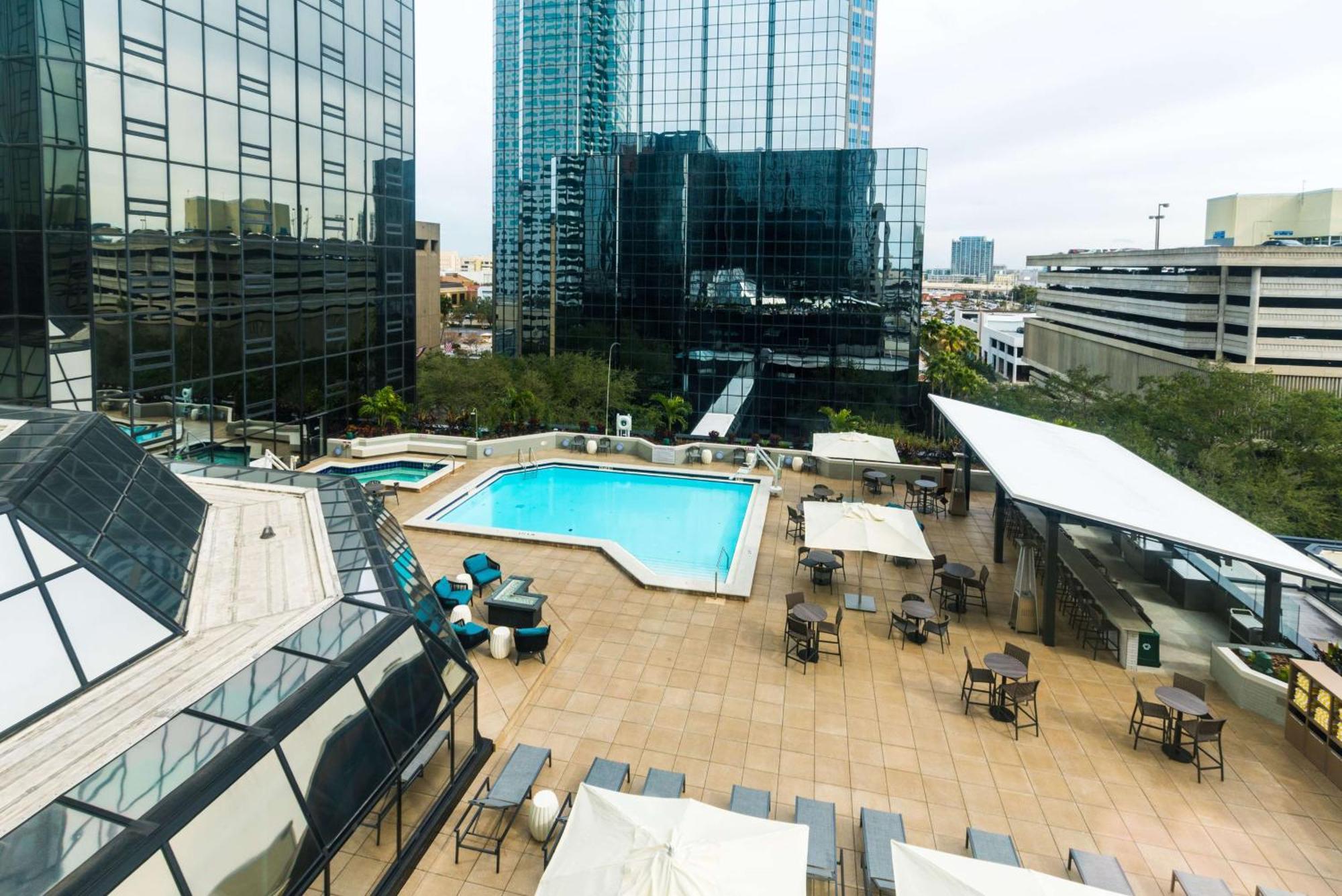 Hotel Hilton Tampa Downtown Exterior foto